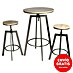 Mesa alta con taburetes Bristot Indus 