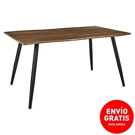 Home Deco Factory  Mesa de comedor extensible Black Forest