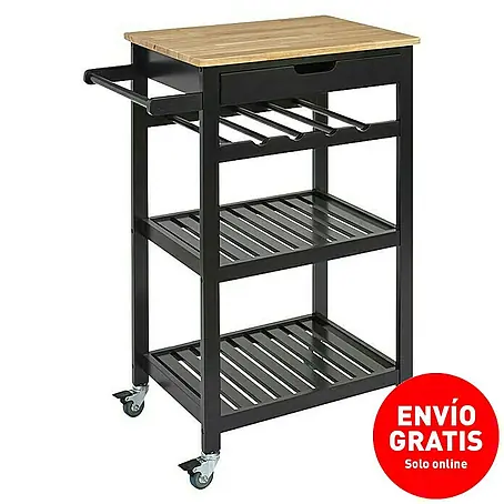 Home Deco Factory  Carro de cocina Bristot Indus