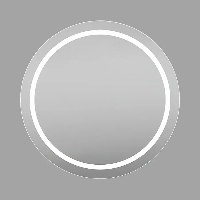 Camargue Lichtspiegel Iris - Durchmesser: 100 cm, Leuchtmittel - Runde LED-Leuchte mit einem modernen, minimalistischen Design. Ideal für Badezimmer und Wohnräume, bietet die Leuchte eine helle und gleichmäßige Ausleuchtung.