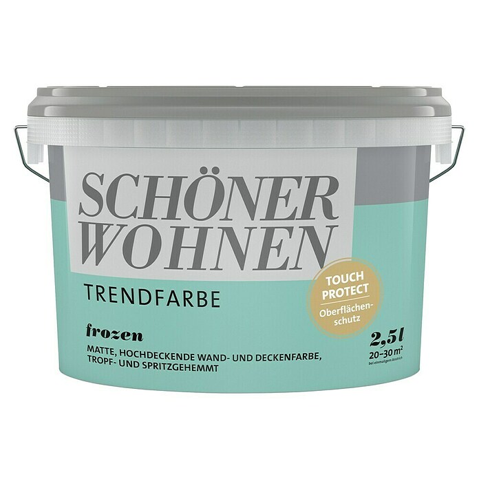 Schöner Wohnen Wandfarbe Trendfarbe (Frozen, 2,5 l, Matt)