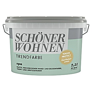 SCHÖNER WOHNEN-Farbe Wandfarbe Trendfarbe Limited Collection (Spa, 2,5 l, Matt, Konservierungsmittelfrei)