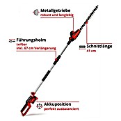 Einhell Power X-Change 18V Teleskop-Heckenschere GC-HH 18/45 LI T-SO (18 V, Li-Ionen, Ohne Akku, Schnittlänge: 41 cm) | BAUHAUS