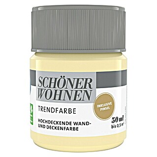 SCHÖNER WOHNEN-Farbe Tester Trendfarbe (Cream, 50 ml, Matt)
