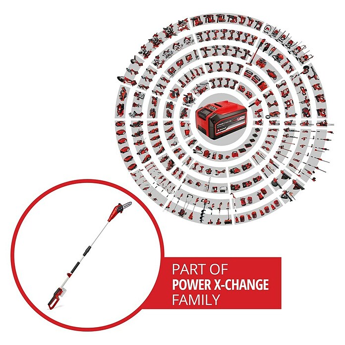 Einhell Power X-Change 18V Akku-Hochentaster GC-LC 18/20LI T-SOLO (18 V, Ohne Akku) | BAUHAUS