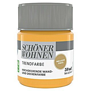 SCHÖNER WOHNEN-Farbe Tester Trendfarbe Tester (Honey, 50 ml, Matt)