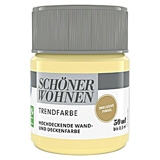 SCHÖNER WOHNEN-Farbe Tester Trendfarbe (Vanilla, 50 ml, Matt)
