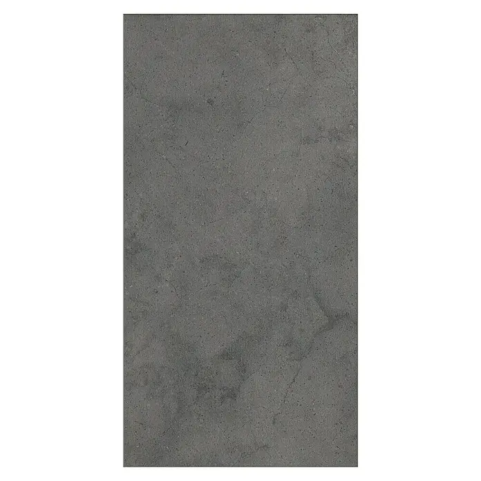 LOGOCLIC Ceramico Laminatmuster Dark Slate - 300 x 330 x 8 mm, Fliesenoptik - Graue Betonfliese mit subtilen Texturen und einem modernen, industriellen Look für stilvolle Boden- und Wandgestaltung.
