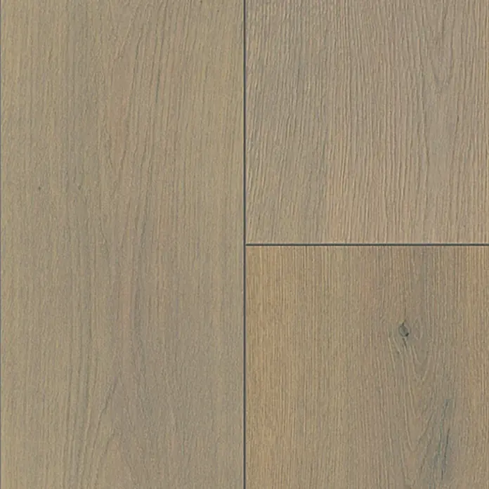 LOGOCLIC Aquaprotect Smart Laminat - Marea Oak, Landhausdiele, 1.288 x 195 x 6 mm - Darstellung von Eichenparkett in hellbrauner Farbe, die eine moderne und natürliche Optik bietet.