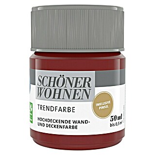 SCHÖNER WOHNEN-Farbe Tester Trendfarbe Tester (Amarena, 50 ml, Matt)