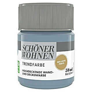 SCHÖNER WOHNEN-Farbe Tester Trendfarbe Tester (Denim, 50 ml, Matt)