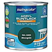 swingcolor Buntlack (Moosgrün, 375 ml, Seidenmatt)