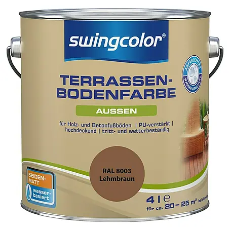swingcolor  Terrassenbodenfarbe RAL 8003