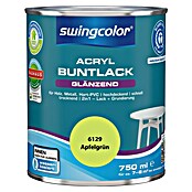swingcolor Buntlack Acryl (Apfelgrün, 750 ml, Glänzend)