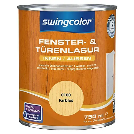 swingcolor  Fenster- & Türenlasur