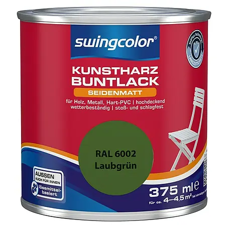 swingcolor  Buntlack Kunstharz für Außen