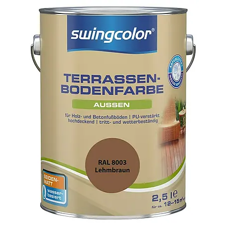swingcolor  Terrassenbodenfarbe RAL 8003