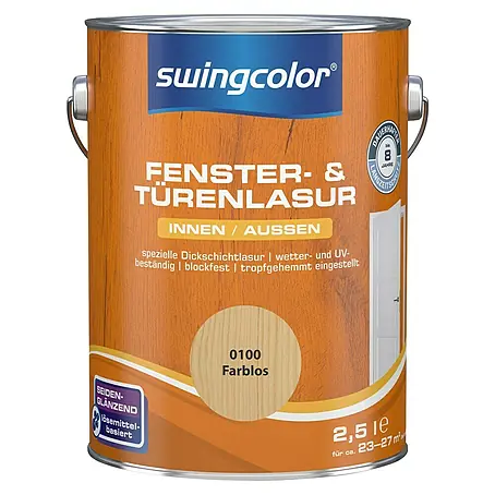 swingcolor  Fenster- & Türenlasur