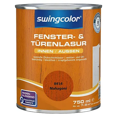 swingcolor  Fenster- & Türenlasur