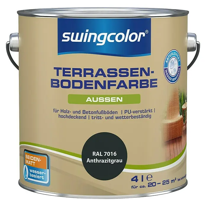 swingcolor Bangkirai-l (Bangkirai, 750 ml, Seidenmatt) | BAUHAUS