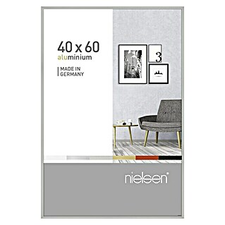Nielsen Alurahmen Pixel (40 x 60 cm, Mattsilber)