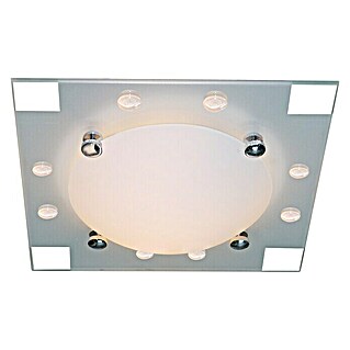 Tween Light Plafón LED Procida (12 W, L x An x Al: 33 x 33 x 10 cm, Gris, Blanco cálido)