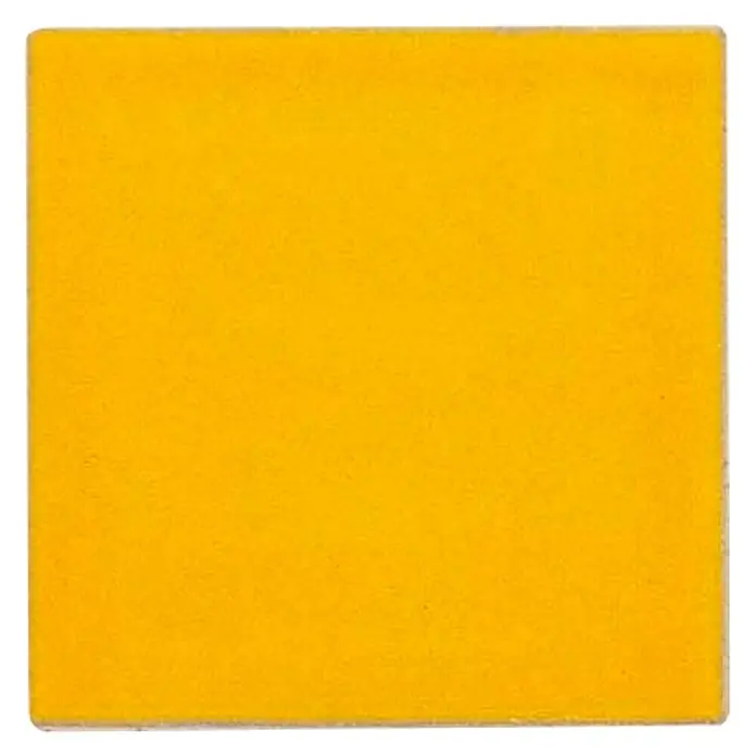 Esmalte de color Botz - Maiz, 200 ml - Posavasos cuadrado amarillo, ideal como decoración de mesa. Protege las superficies de arañazos y manchas, dando un toque cálido.