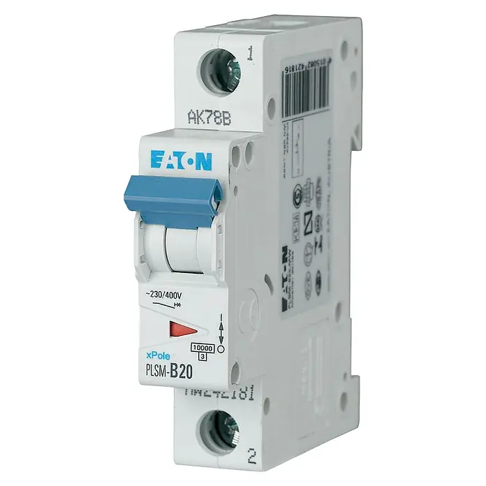 Produktbild von Eaton AD06B Leitungsschutzschalter 6A Typ B – 1-polig, DIN-Schiene, Neu Ohne OVP