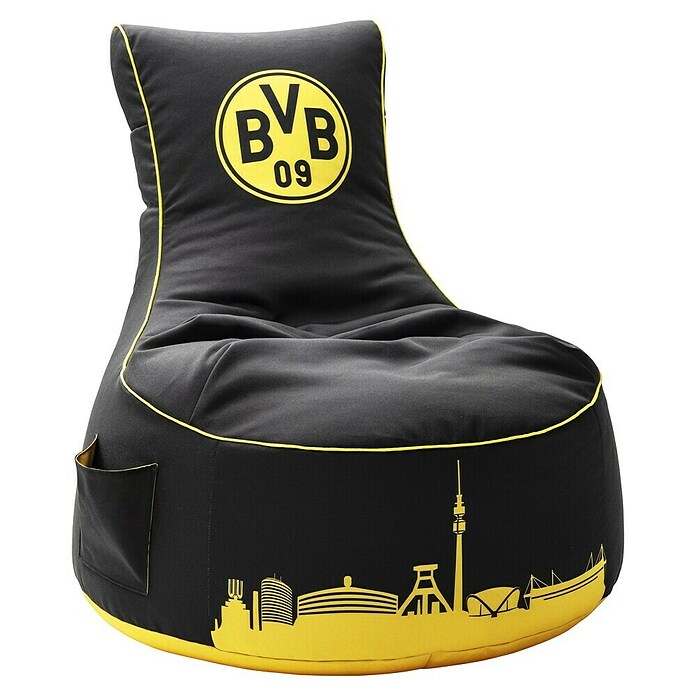 Sitting Point Sitzsack VIP Swing (95 x 65 x 90 cm, Borussia Dortmund, 100 % Polyester) | BAUHAUS