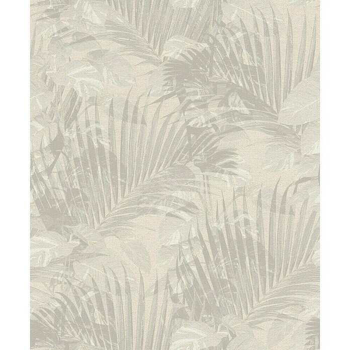 SCHÖNER WOHNEN-Kollektion Cosyliving Vliestapete TROPICAL Schattenblatt (Salbei, Floral, 10,05 x 0,53 m) | BAUHAUS