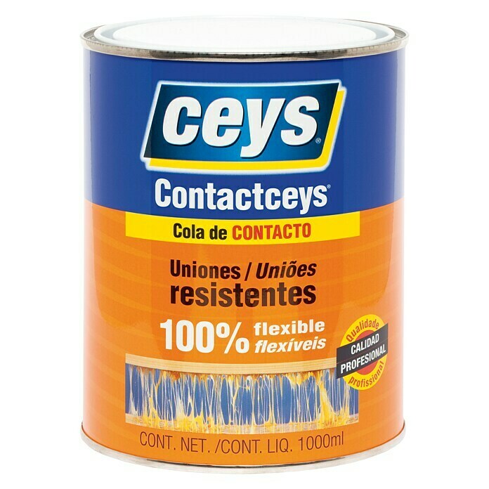 Ceys Adhesivo de contacto (1 l, Para exterior)