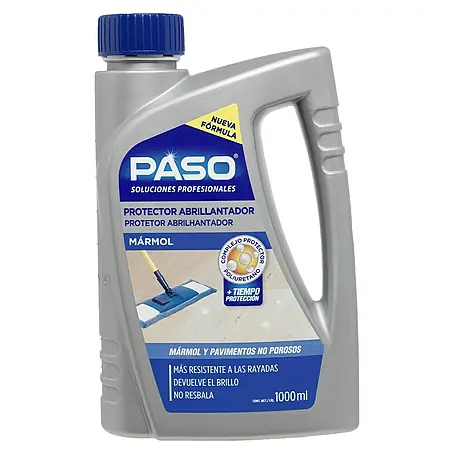 Paso  Limpiador abrillantador Mármol interior