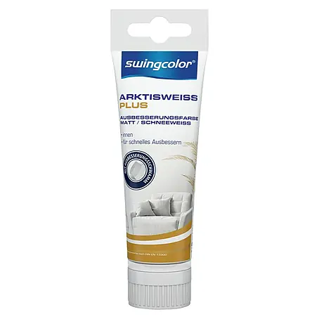 swingcolor Wandfarbe Ausbesserungstube Arktisweiß Plus