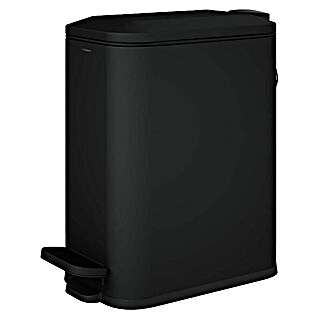 Cosmic Cubo de basura de baño Essentials (5 l, Metal, Negro)
