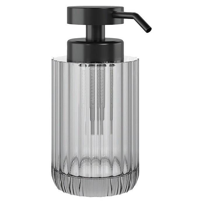 Cosmic Lido Dispensador de jabón (300 ml, Vidrio, Smokey grey) | BAUHAUS