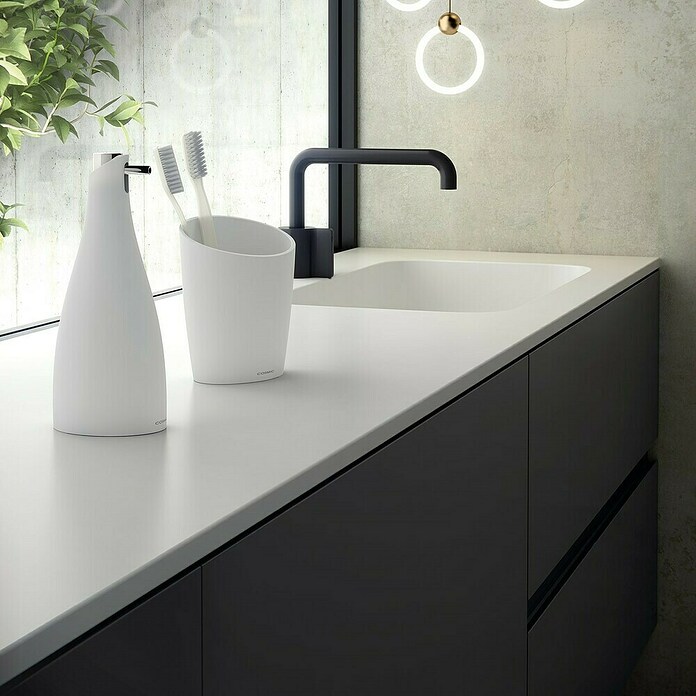 Cosmic Saku Portacepillos (Blanco) | BAUHAUS