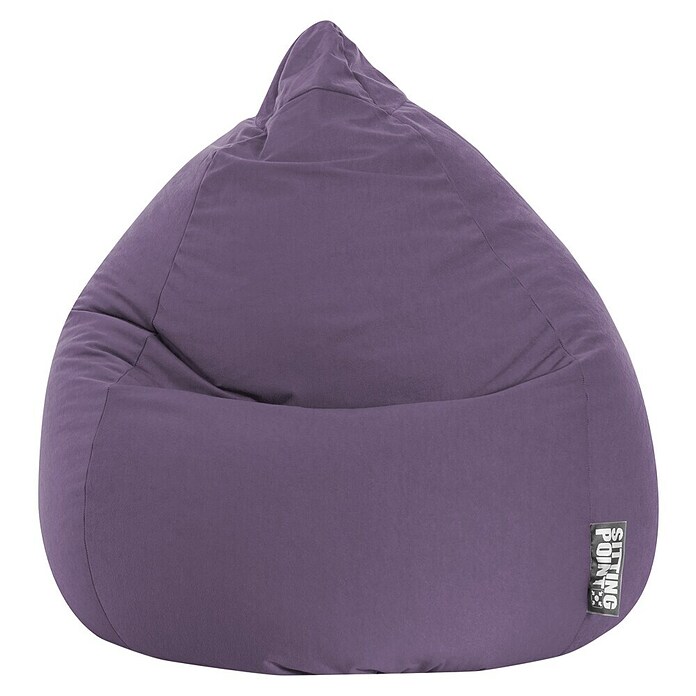 Sitting Point Sitzsack Beanbag Easy (XL, Lila, 100 % Polyester) | BAUHAUS