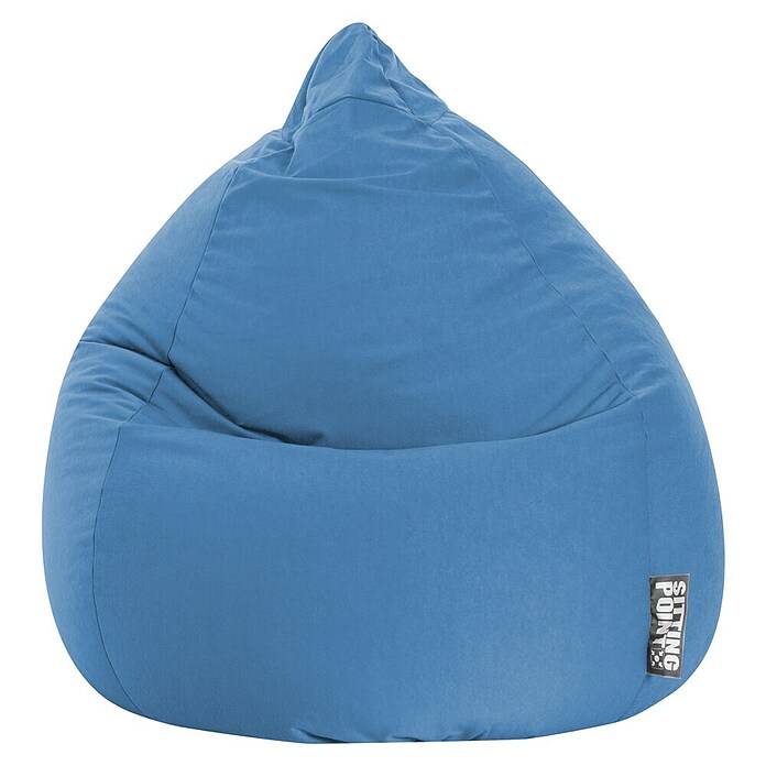 Sitting Point Sitzsack Beanbag Easy (XL, Blau, 100 % Polyester) | BAUHAUS