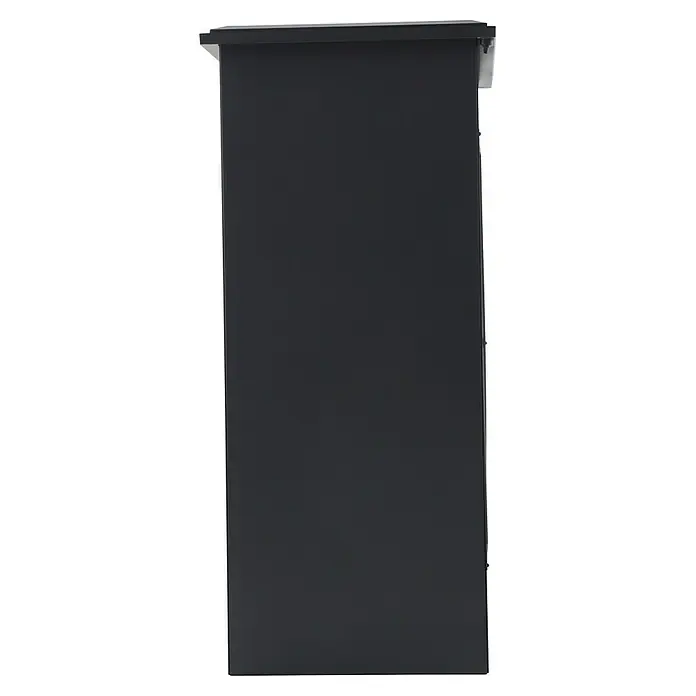 Gardol Kaminholzregal - 160 x 90 x 200 cm, Stahl, Anthrazit - Schwarze Metallkassette zur sicheren Aufbewahrung von Wertgegenständen, Dokumenten oder Bargeld, ideal für Zuhause oder im Büro.