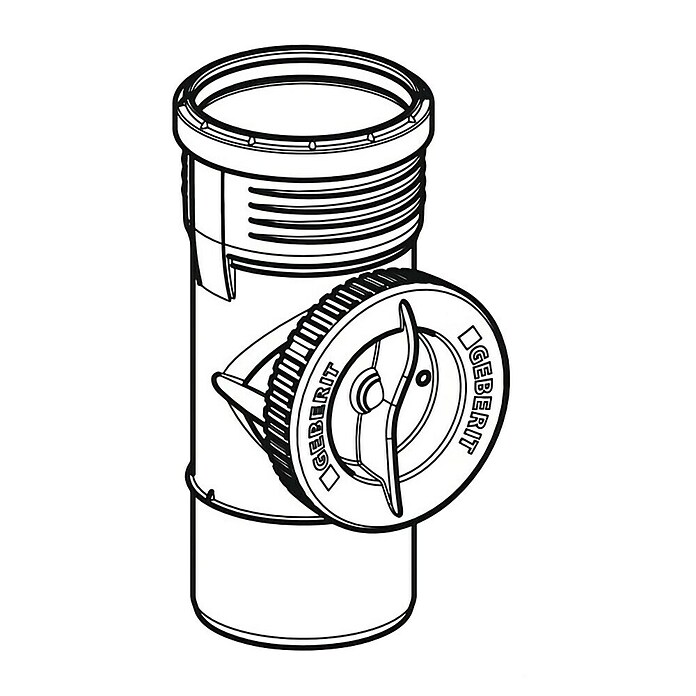 Geberit Silent PP-Reinigungsrohr (DN 50) | BAUHAUS