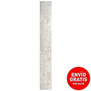 Grosfillex Revestimiento decorativo Element Wood Compact Cabane Blanco (L x An: 120 x 15,4 cm, Blanco, Estructurado)