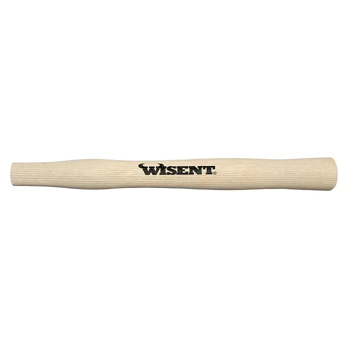 Wisent Schlosserhammerstiel - Passend für: 100g, Länge: 260 mm, Eschenholz - Heller, ergonomisch geformter Holzgriff mit „WISENT“-Logo.