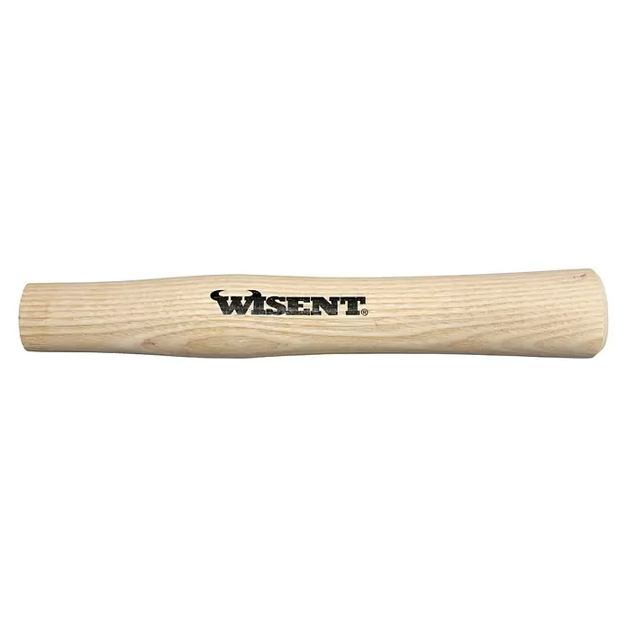 Wisent Fäustelstiel - Passend für: 1000g, Länge: 260 mm, Eschenholz - Heller Holzwerkzeuggriff mit 'WISENT'-Logo.