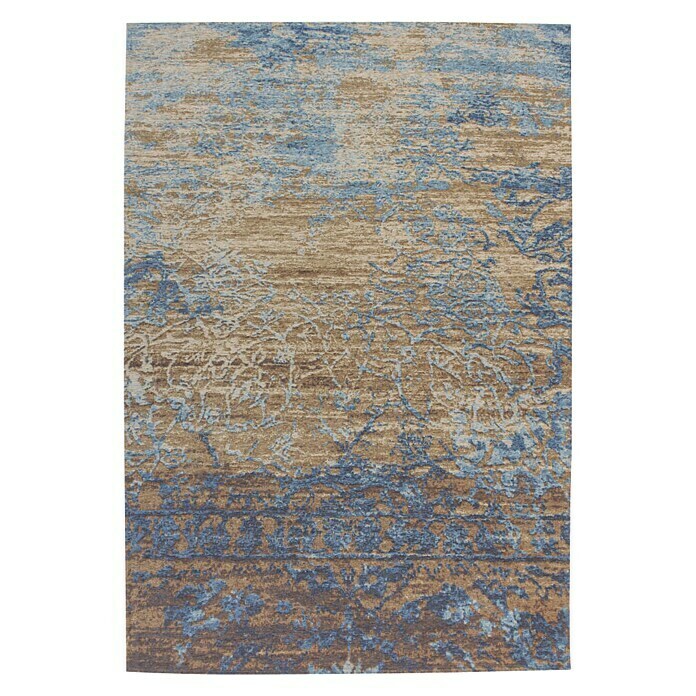 Kayoom Flachgewebeteppich (Multi/Blau, 230 x 155 cm)