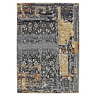 Kayoom Flachgewebeteppich Blaze (Grau/Braun, 290 x 195 cm, 74 % Polyester)