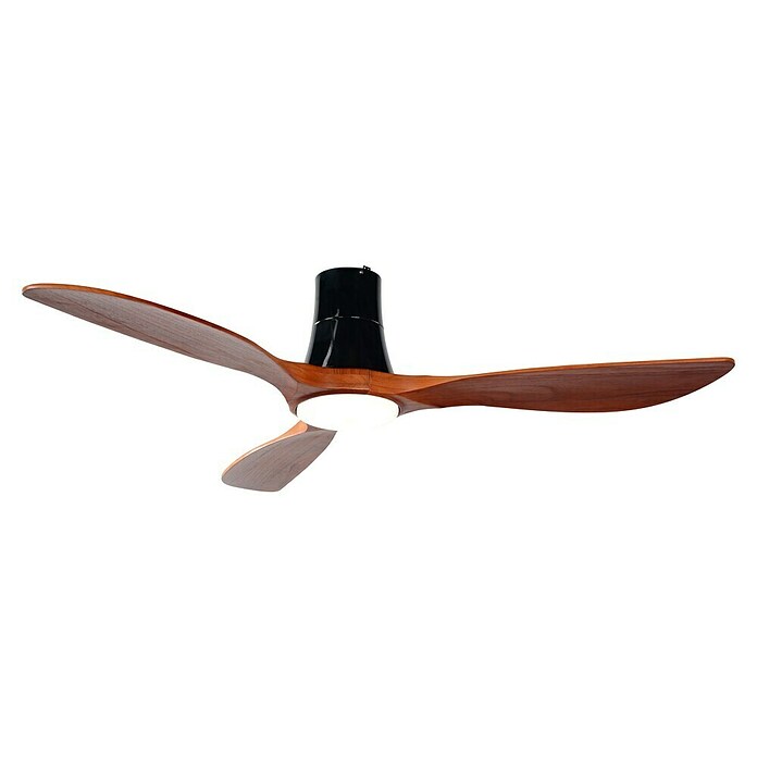 HJM Ventilador de techo VT531 (Madera, 137 cm, 55 W, Blanco frío) | BAUHAUS
