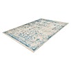 Kayoom Kurzflorteppich (Creme/Blau, 170 x 120 cm)
