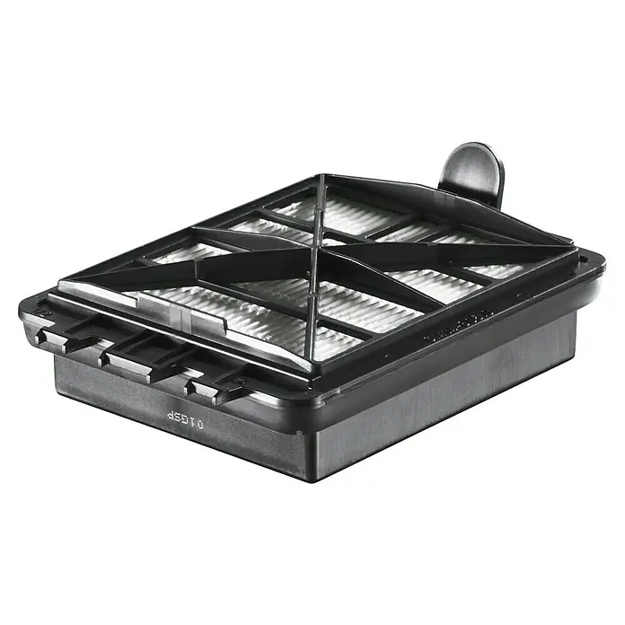 Kärcher HEPA-Filter 12 - 1 Stk., Passend für: Kärcher Staubsauger VC 6/Premium - Bild eines rechteckigen Luftfilters mit schwarzem Rahmen und weißem Filtermaterial. Ideal für saubere Luft im Haus.