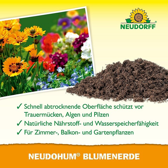 NEUDOHUM BLUMENERDE 20 l                NEUDORFF