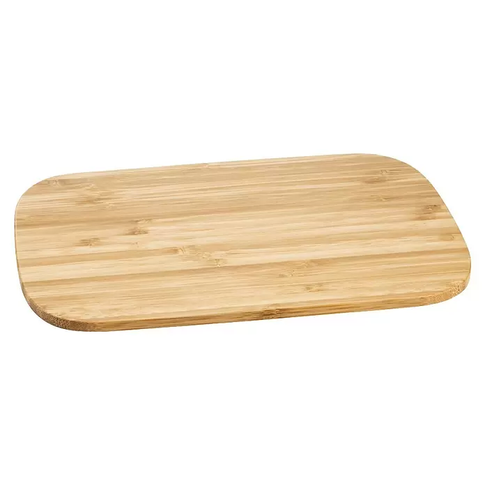 Tescoma Beutelspender Online - L x B x H: 23,5 x 17 x 9,5 cm, Passend für: Tee - Helles Bambus-Schneidebrett mit abgerundeten Ecken.